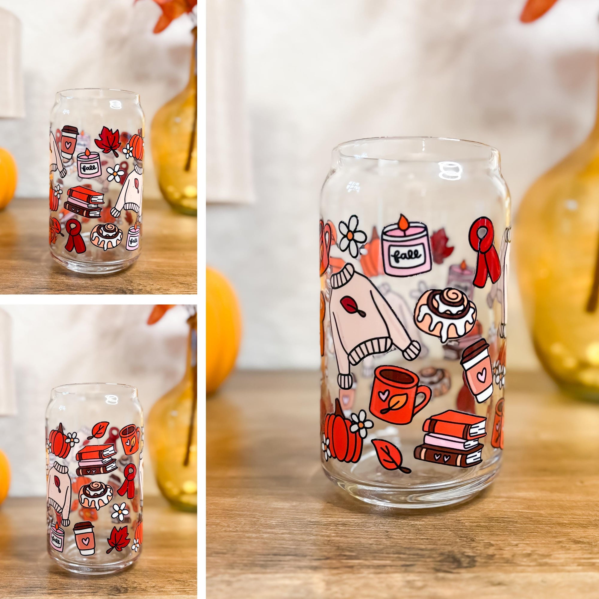 Fall/Spooky Season 16oz Cups *Multiple Designs!!