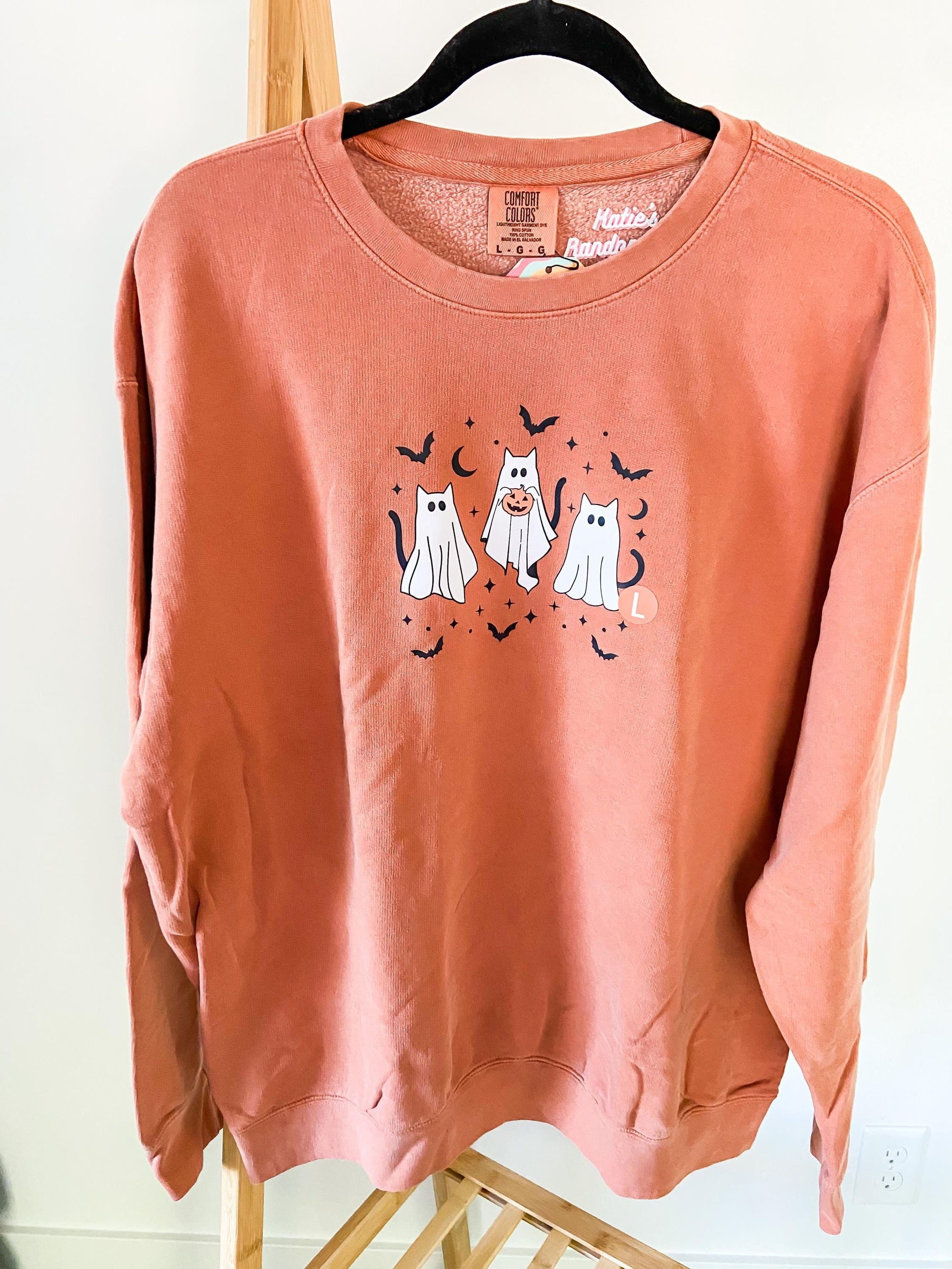 Spooky Cat Sweatshirt