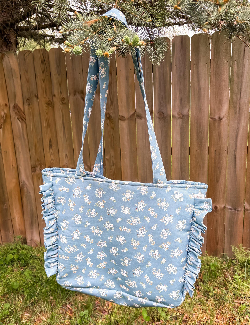 Jumbo Ruffle Weekender Bag