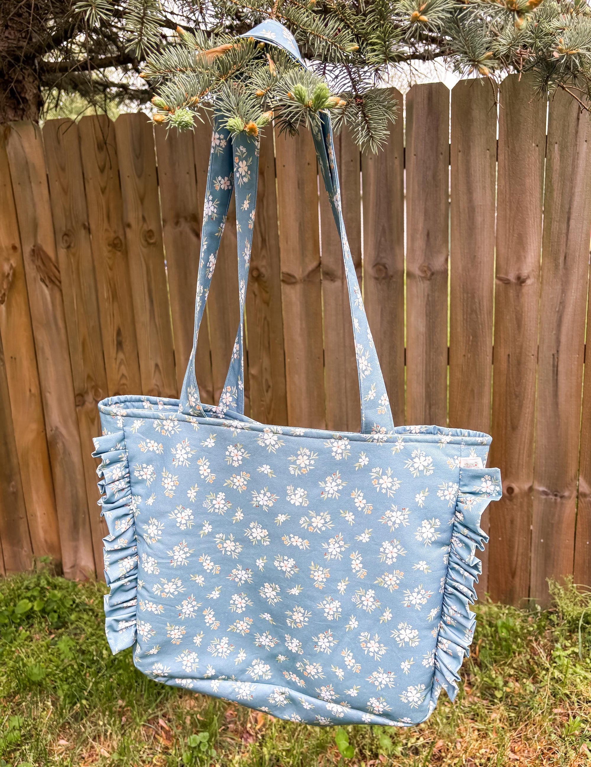 Jumbo Ruffle Weekender Bag