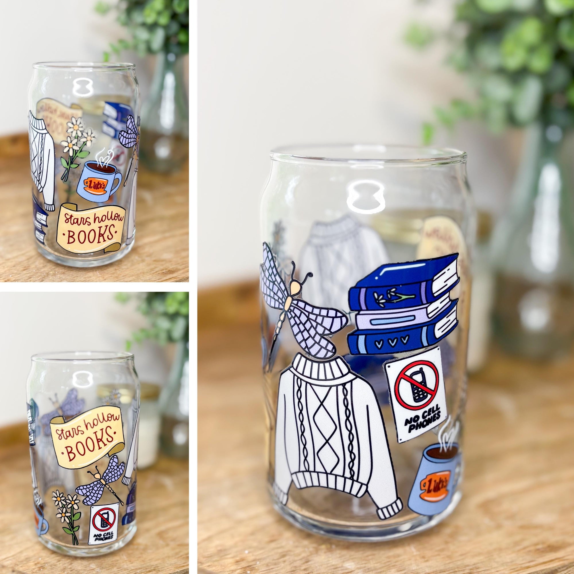 In Stars Hollow 16oz Cups *Multiple Designs!!